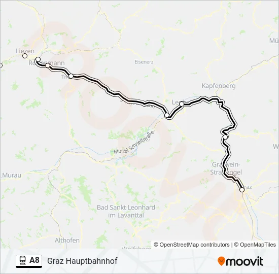 A8  Line Map