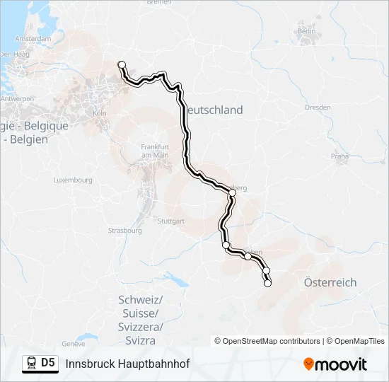 D5  Line Map