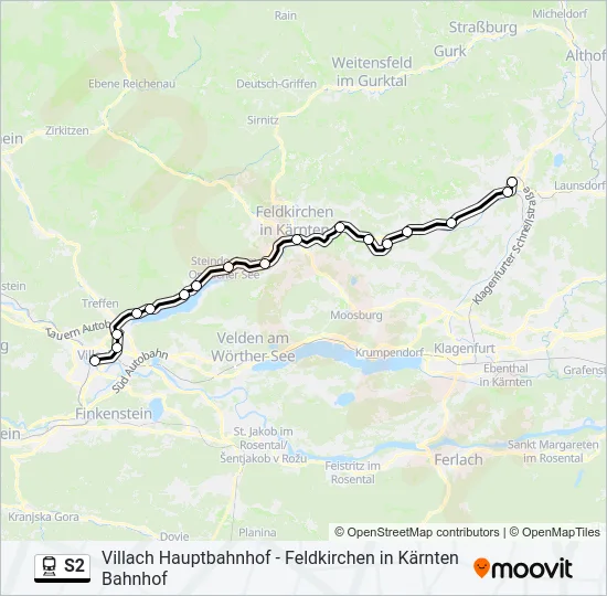 S2  Line Map