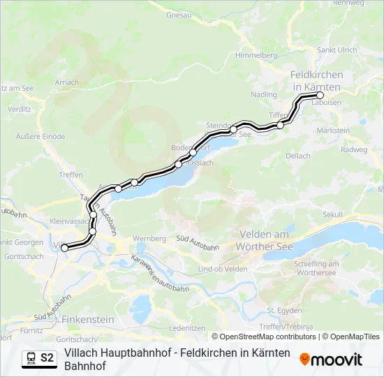 S2  Line Map