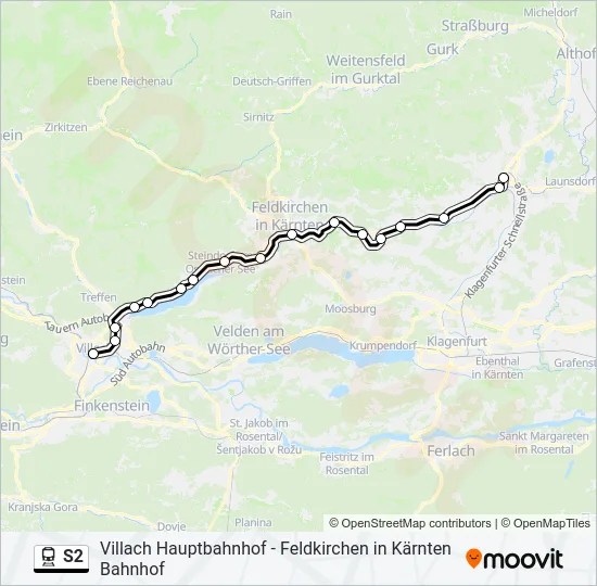 S2  Line Map