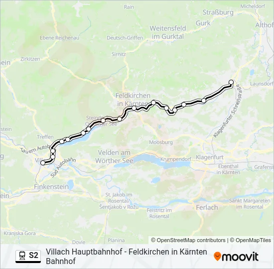S2  Line Map