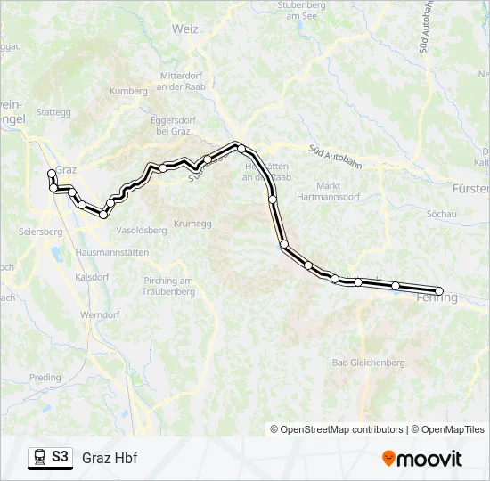 S3  Line Map