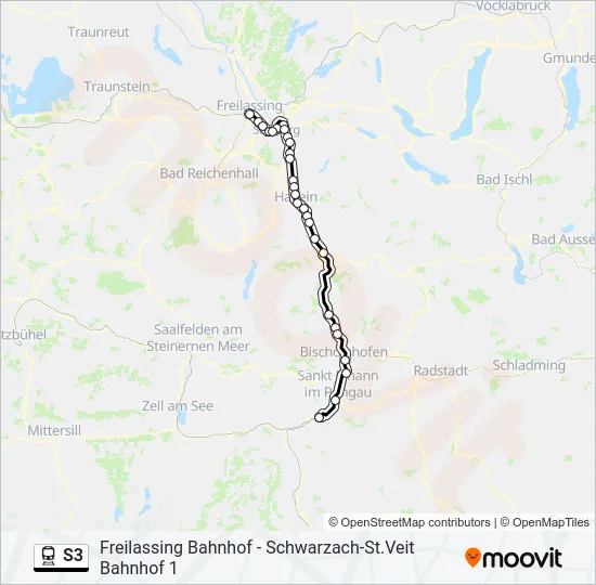 S3  Line Map