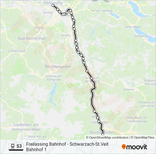 S3  Line Map