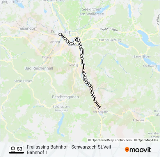S3  Line Map