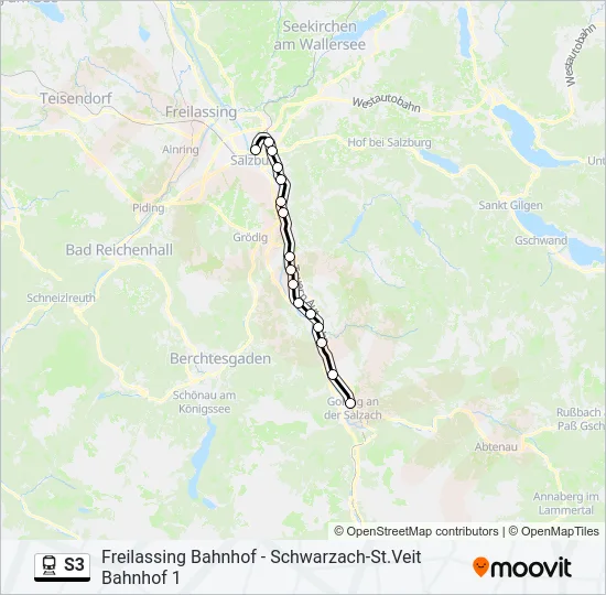 S3  Line Map