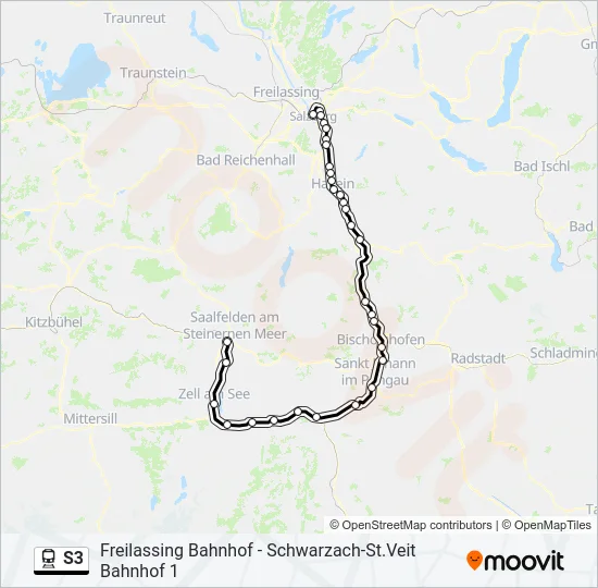 S3  Line Map