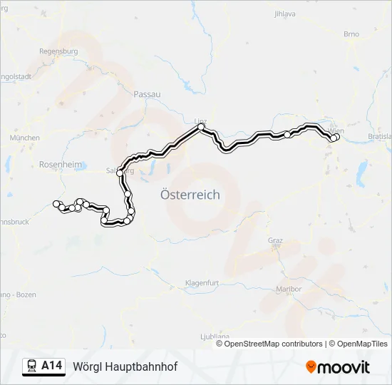 A14  Line Map
