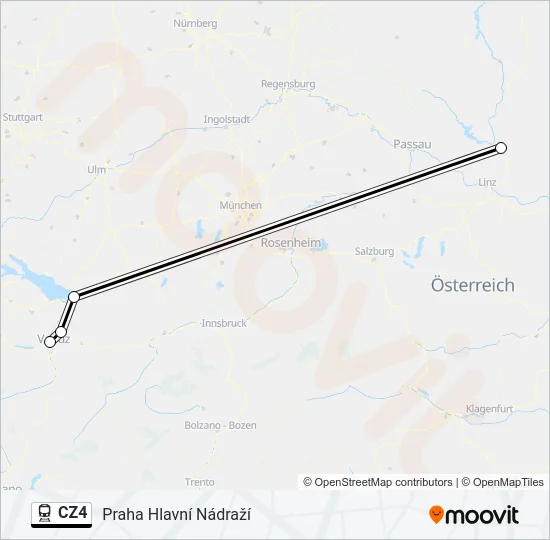CZ4  Line Map