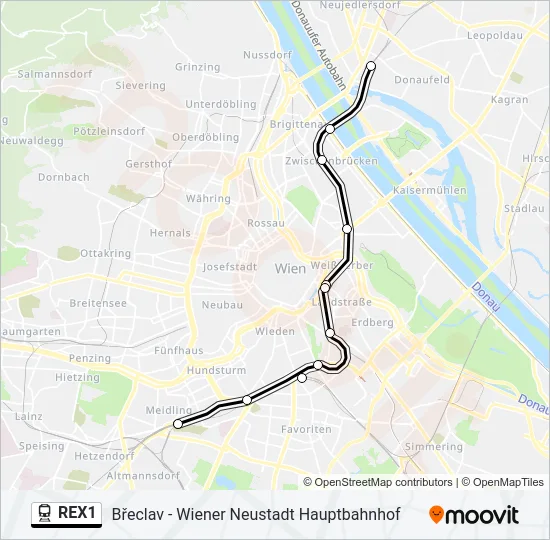 REX1  Line Map
