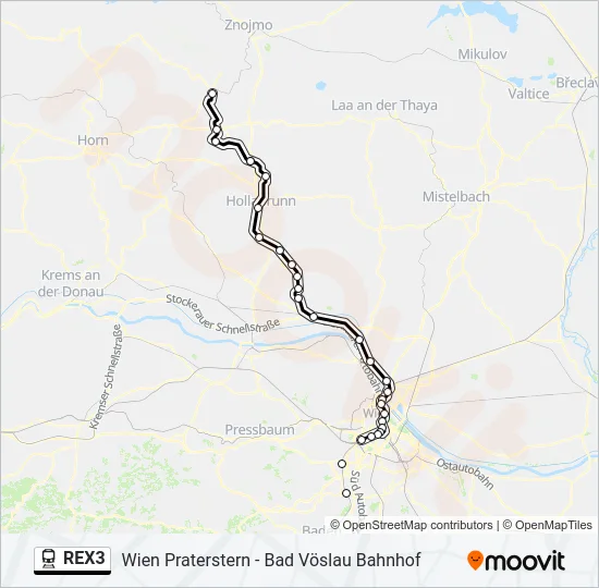 REX3  Line Map