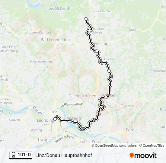 101-D  Line Map