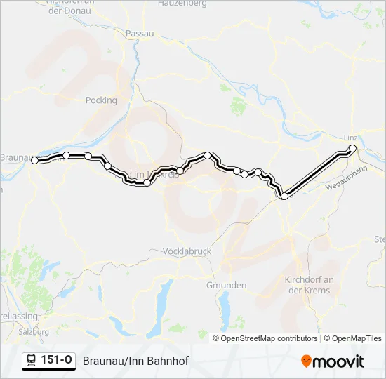 151-O  Line Map