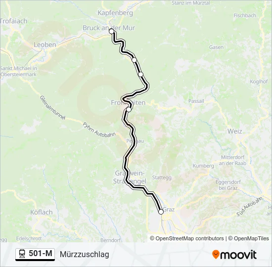 501-M  Line Map