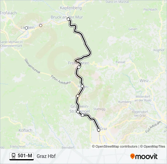 501-M  Line Map