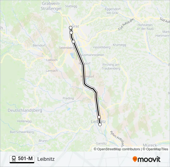 501-M  Line Map