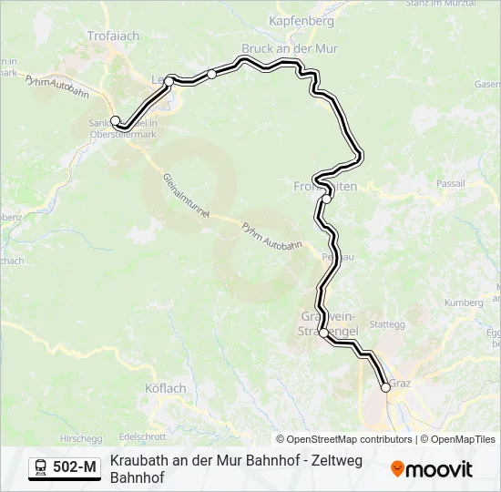 502-M  Line Map