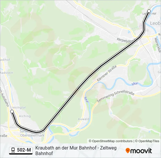 502-M  Line Map