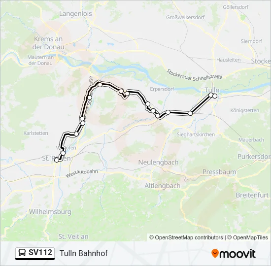 SV112  Line Map