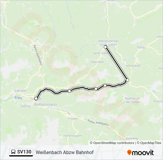 SV130  Line Map
