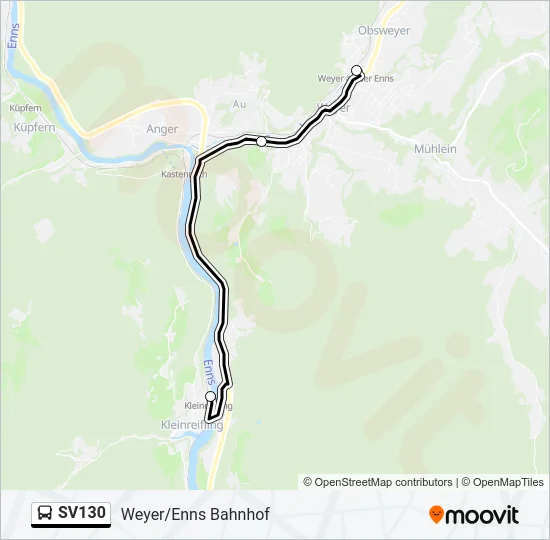 SV130  Line Map