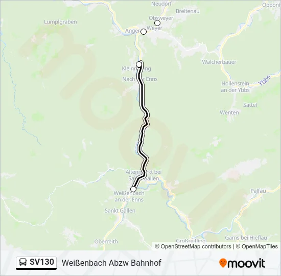 SV130  Line Map
