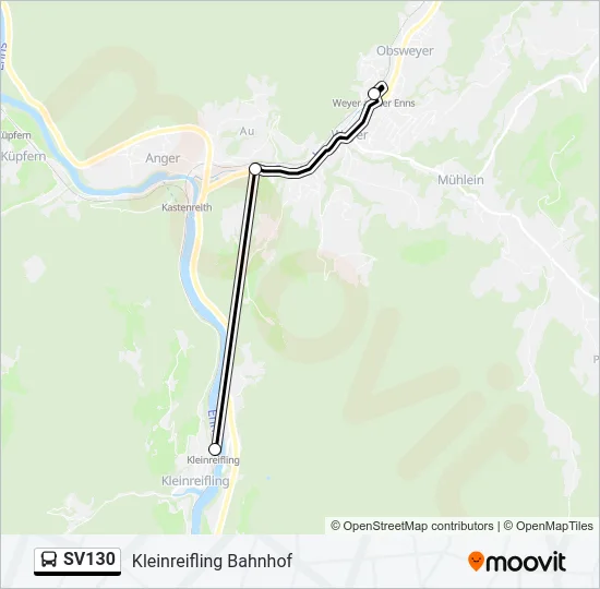SV130  Line Map