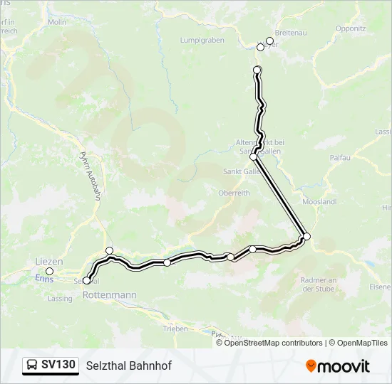 SV130  Line Map