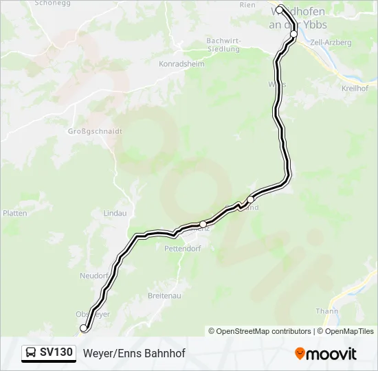 SV130  Line Map