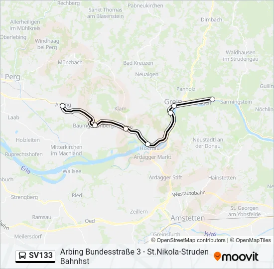 SV133  Line Map