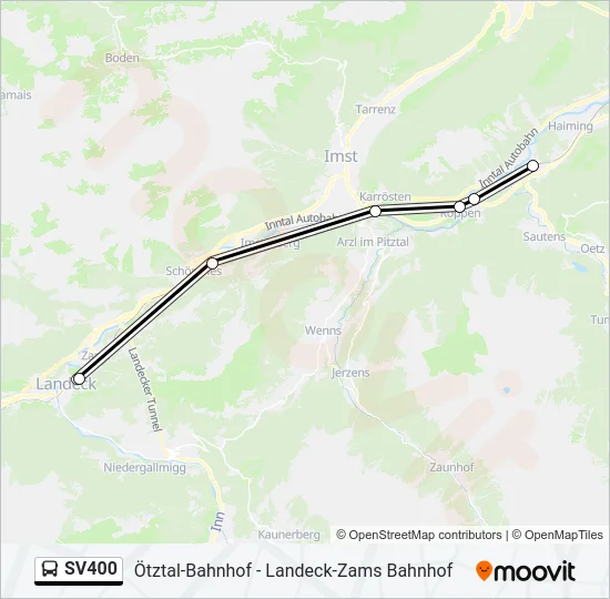 SV400  Line Map