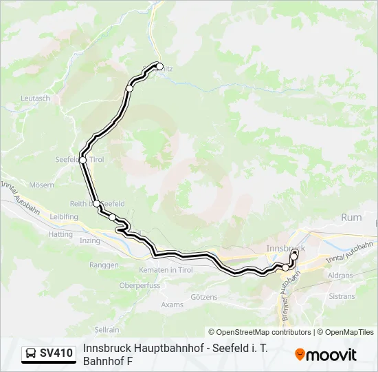 SV410  Line Map