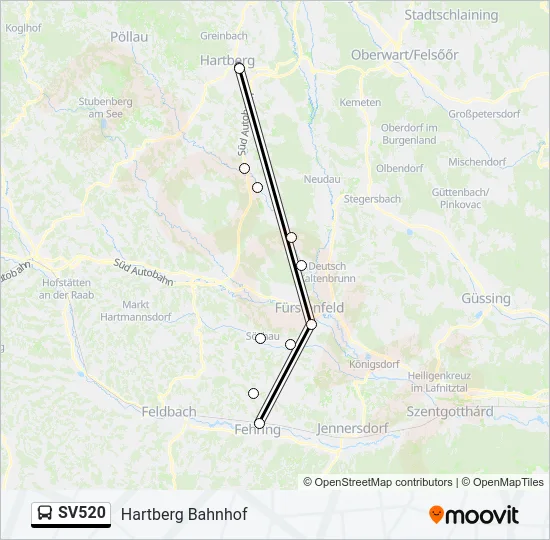 SV520  Line Map