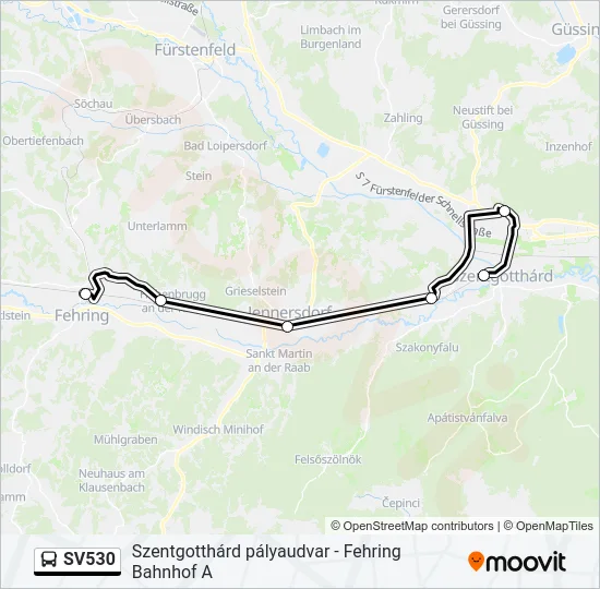 SV530  Line Map