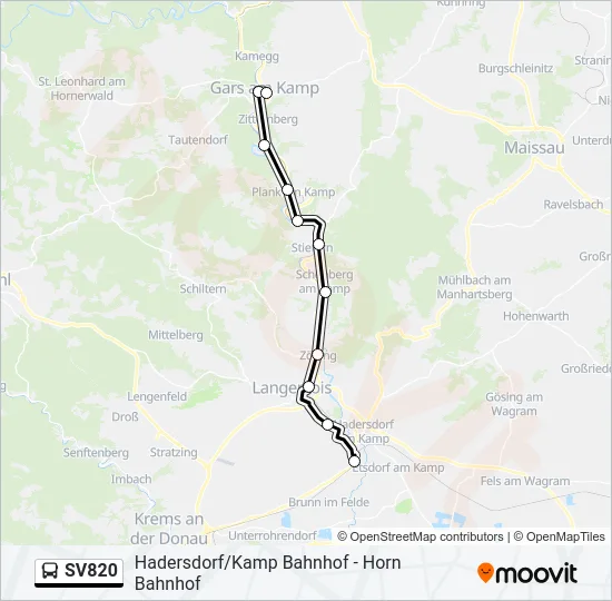 SV820  Line Map