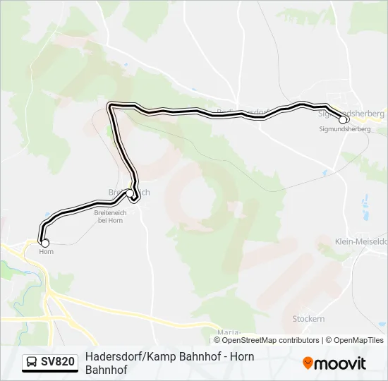 SV820  Line Map