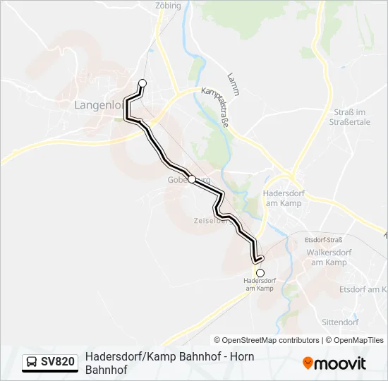 SV820  Line Map