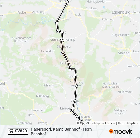 SV820  Line Map
