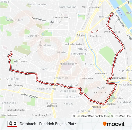 2 Light Rail Line Map