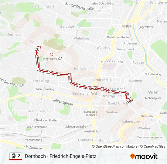 2 Light Rail Line Map