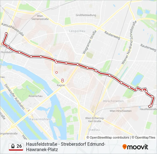 26 Light Rail Line Map