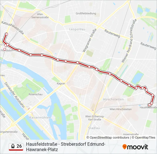 26 Light Rail Line Map