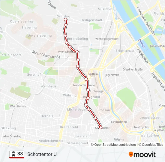 38 Light Rail Line Map