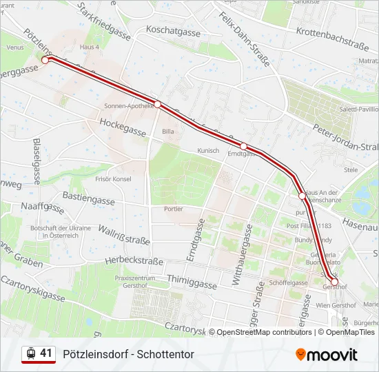 41 Light Rail Line Map