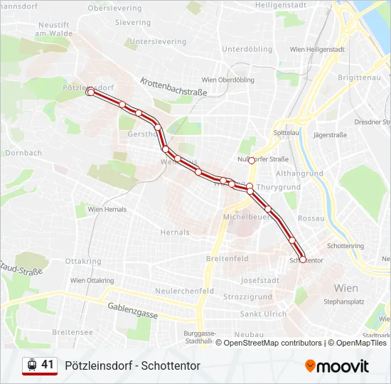 41 Light Rail Line Map