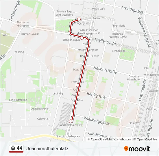 44 Light Rail Line Map