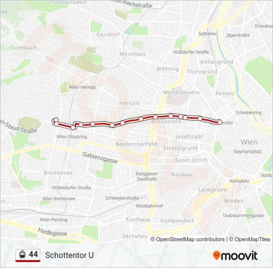 44 Light Rail Line Map
