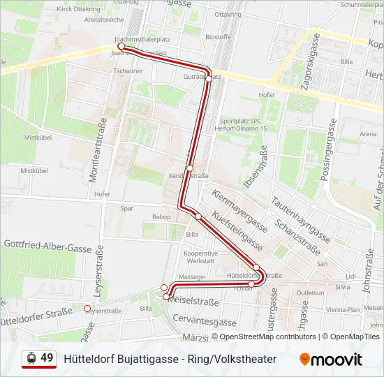 49 Light Rail Line Map