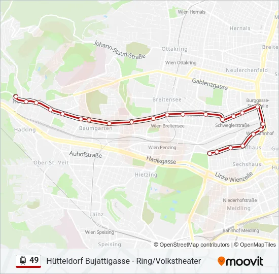 49 Light Rail Line Map